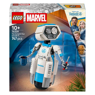 Lego ǀ Staunen Sie über die fantastischen vier H.e.r.b.i.e. Superhelden-Bausatz für Kinder 76339