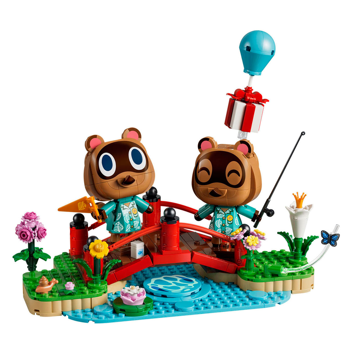 Lego Animal Crossing Day Off mit Timmy und Tommy Spielspielzeug für Kinder 77059
