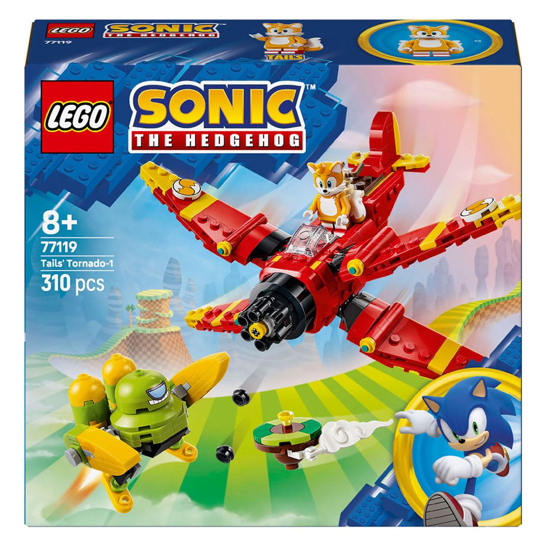 Lego Sonic Tails und sein Tornado-1 77119