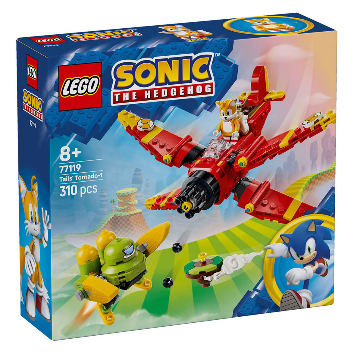 Lego Sonic Tails und sein Tornado-1 77119