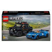 Lego Speed Champions Jaguar Project 7 und Land Rover Defender Autobausatz für Kinder 77264 - afbeelding 2