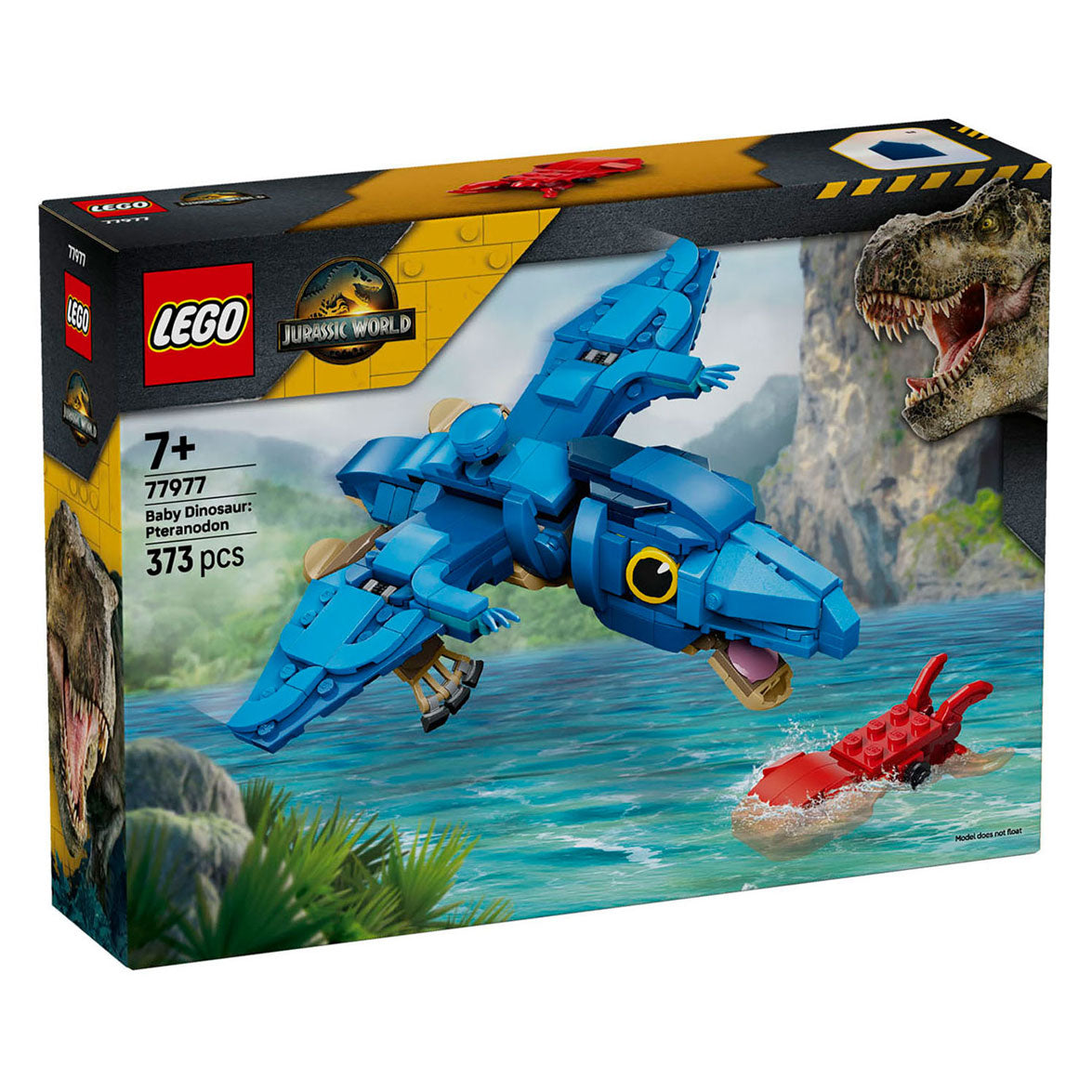 Lego Jurassic World Baby-Dinosaurier Pteranodon, Spielzeug für Kinder ab 7 Jahren, 77977
