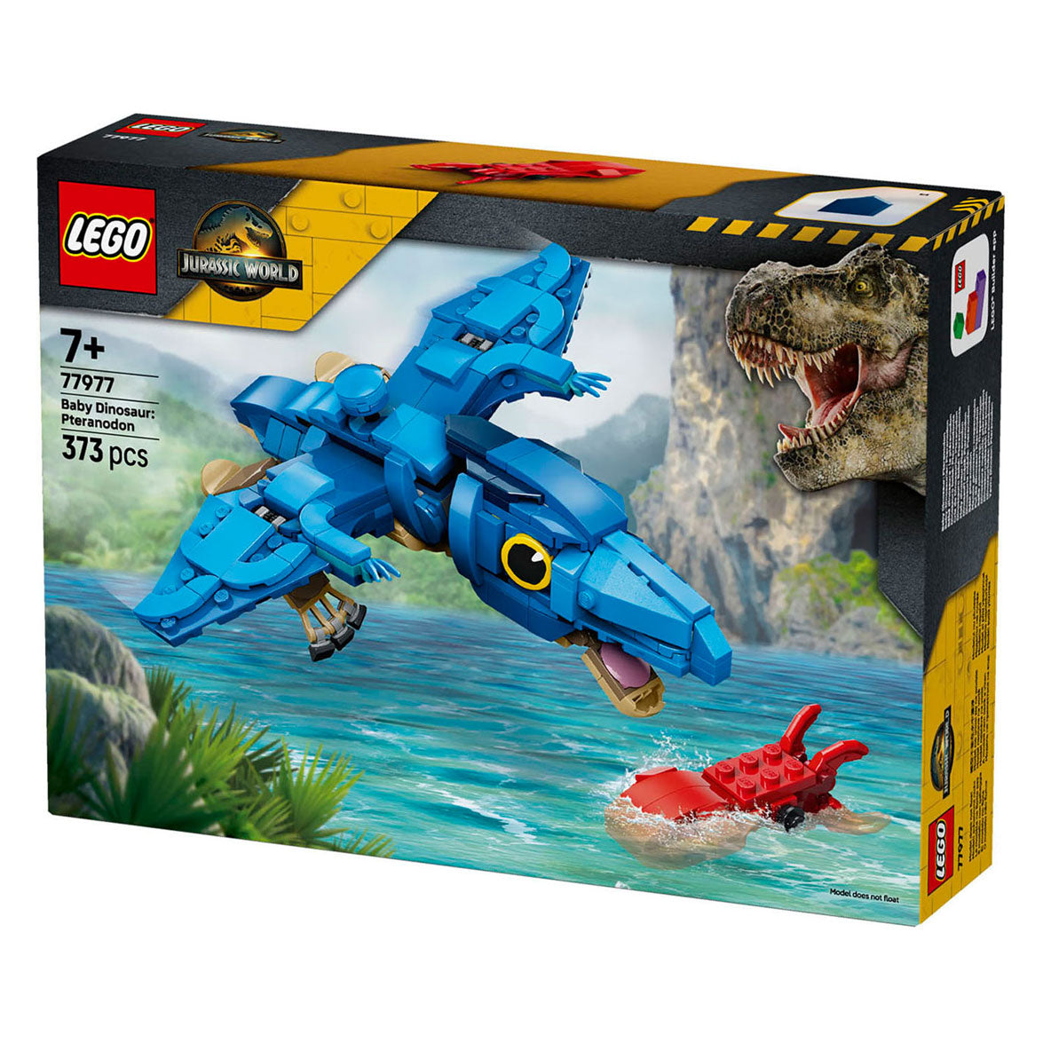 Lego Jurassic World Baby-Dinosaurier Pteranodon, Spielzeug für Kinder ab 7 Jahren, 77977