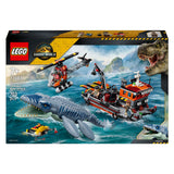 Lego Jurassic World Mosasaurus Boat Attack Dinosaurierspielzeug für Kinder 77983 - afbeelding 2