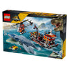 Lego Jurassic World Mosasaurus Boat Attack Dinosaurierspielzeug für Kinder 77983