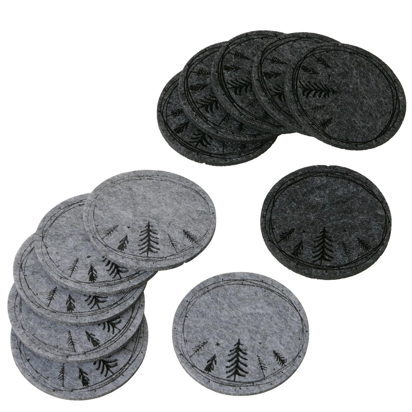 Boltze Heimuntersetzer Oslo 6-teilig d10cm Filz