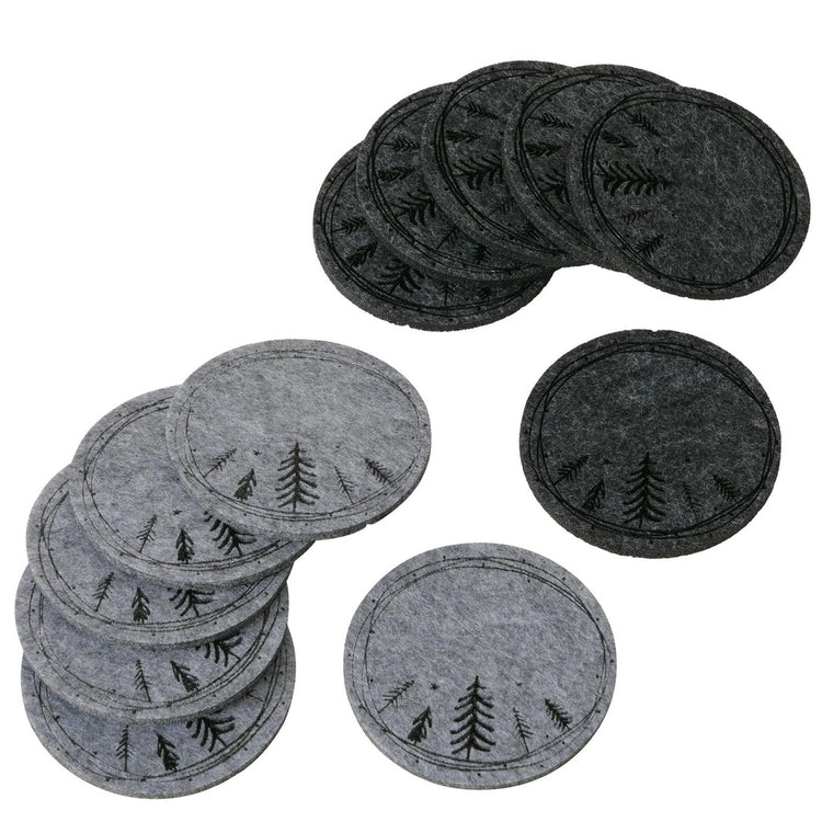 Boltze Heimuntersetzer Oslo 6-teilig d10cm Filz