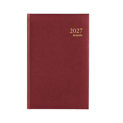 Brepols Agenda Saturn 1 Tag 2026 Lima Rot