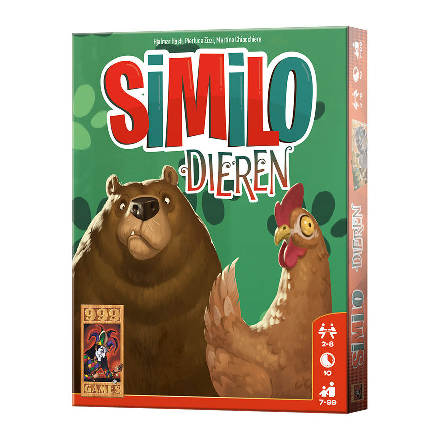 999Games Similo Dieren Card -Spiel