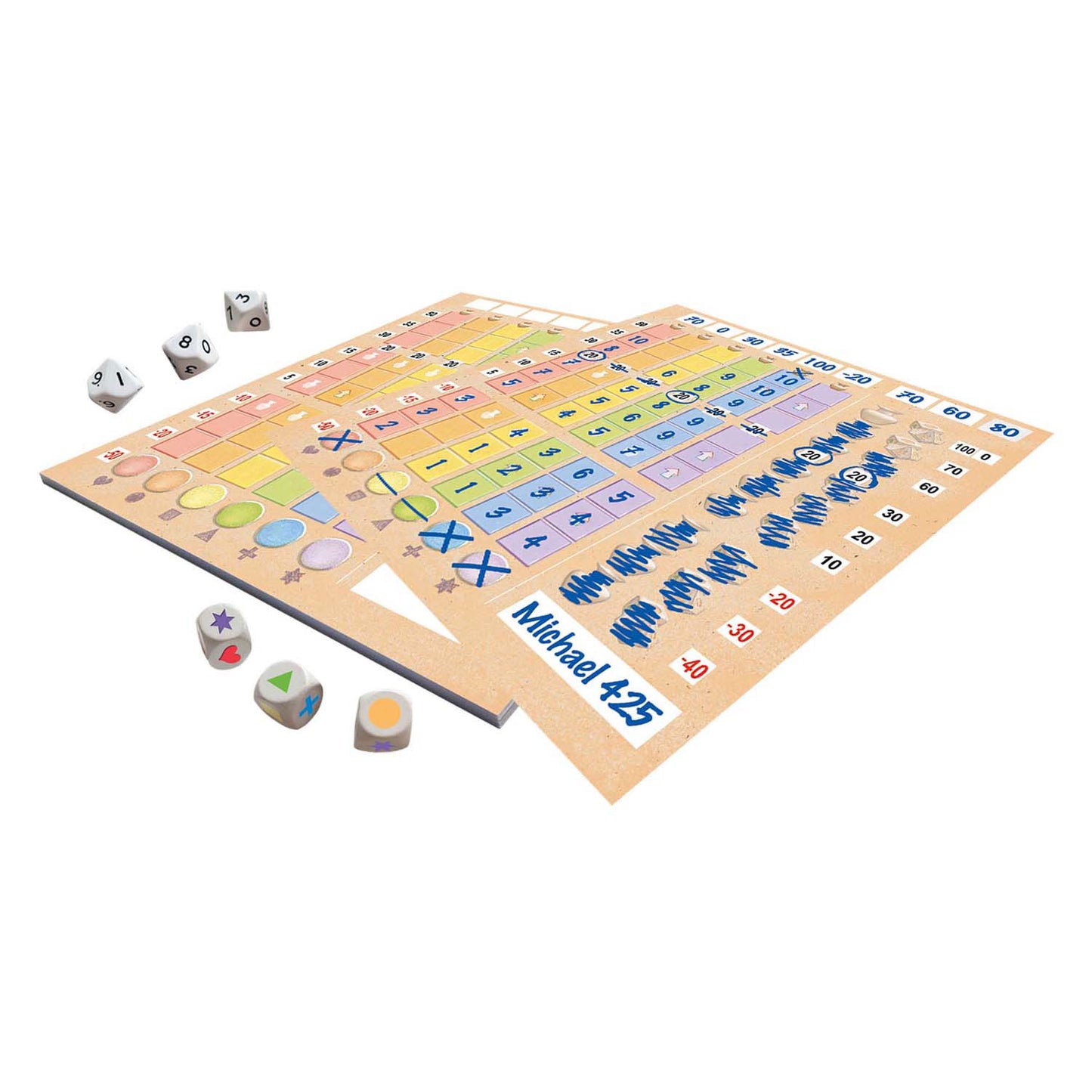 999Games 999 Spiele verlorene Städte: Roll Write Dice Game
