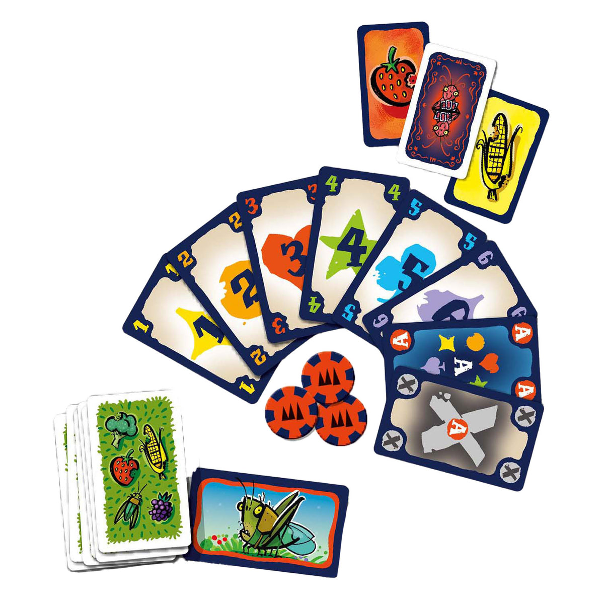 999 Spiele 999 Spiele Sprinkhaanenpoker Kartenspiel