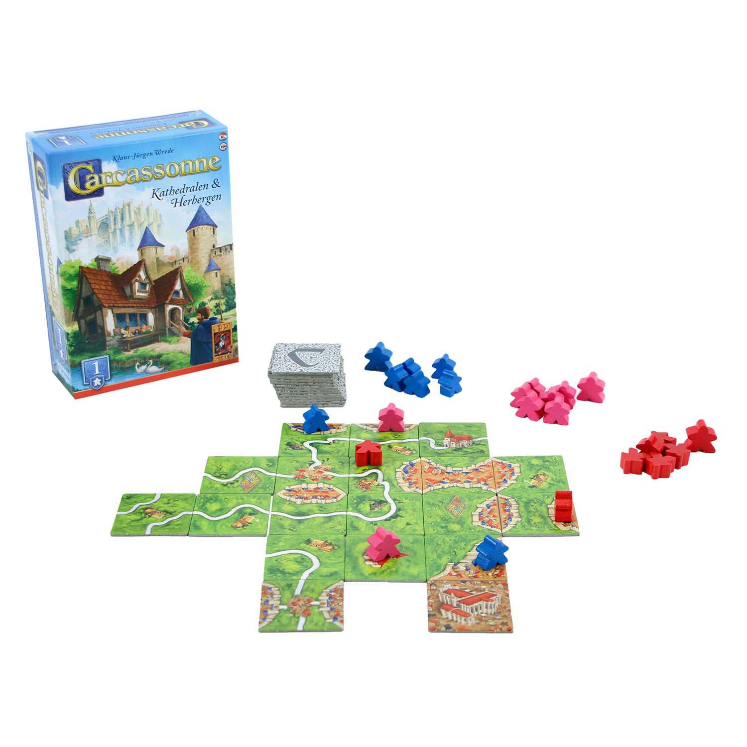 999Games 999 Games Erweiterung der Kathedralenhäuser von Carcassonne