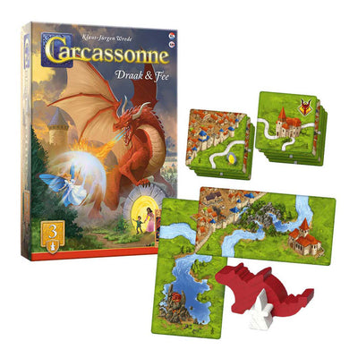999Games 999 Games Carcassonne Drachenfee-Erweiterung