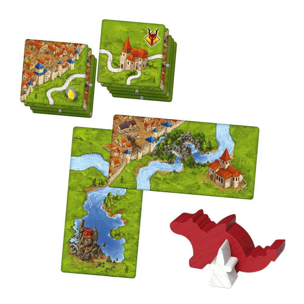 999Games 999 Games Carcassonne Drachenfee-Erweiterung
