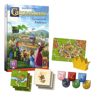 999Games 999 Games Carcassonne Turniere Embleme Erweiterung