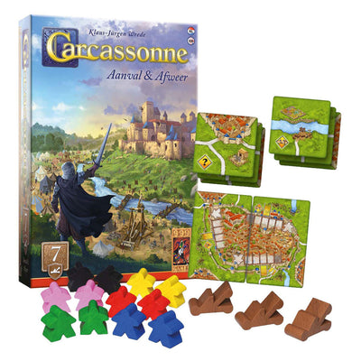 999 Spiele 999 Spiele Carcassonne Angriffsverteidigungserweiterung