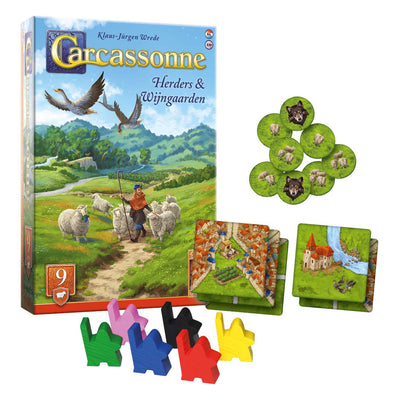 999Games 999 Games Carcassonne Shepherds Vineyards Erweiterung