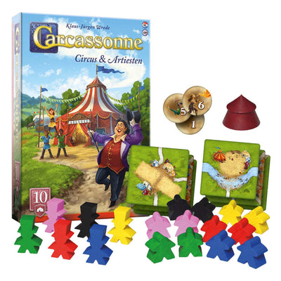 999Games 999 Games Carcassonne Zirkuskünstler-Erweiterung