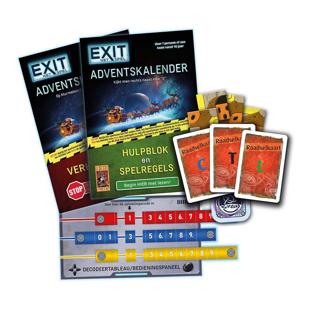 999Games 999 Games Exit – Adventskalender Das intergalaktische Rennen