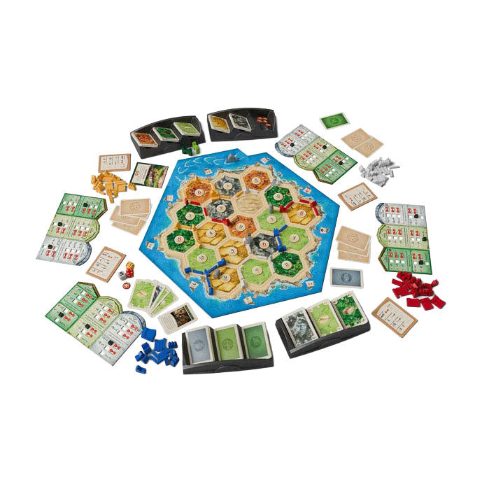 Asmodee Catan Cities Knights 6. Auflage en – englische Version