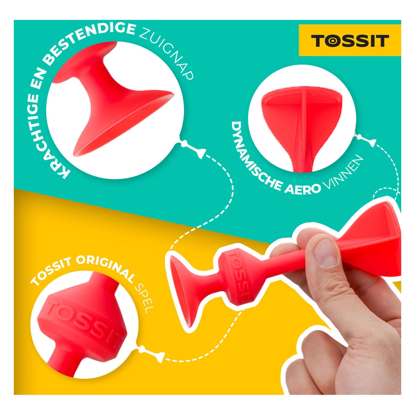Game Tossit Starter Pack gelb - Blau