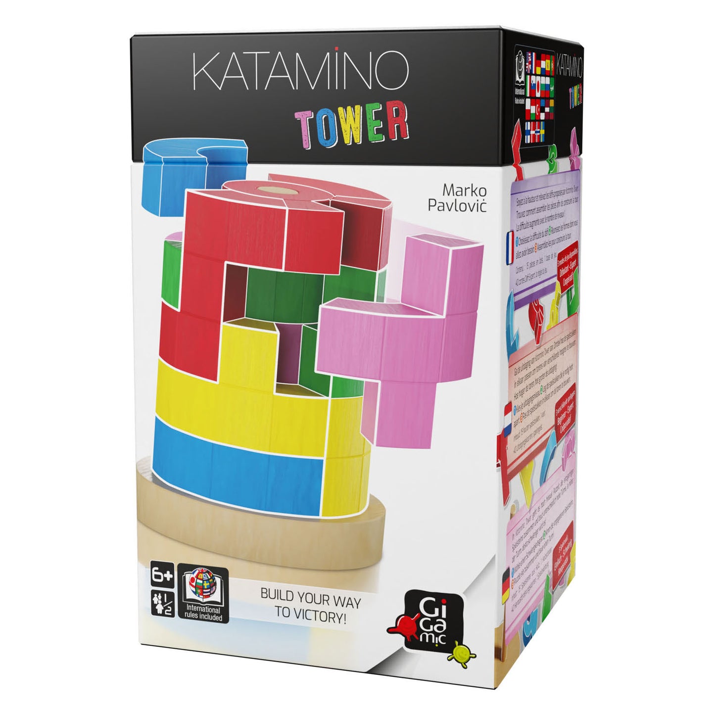 999 Spiele 999 Spiele Katamino Tower – Denksportaufgabe