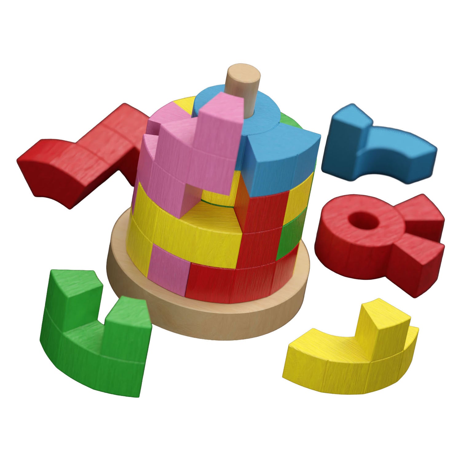 999 Spiele 999 Spiele Katamino Tower – Denksportaufgabe