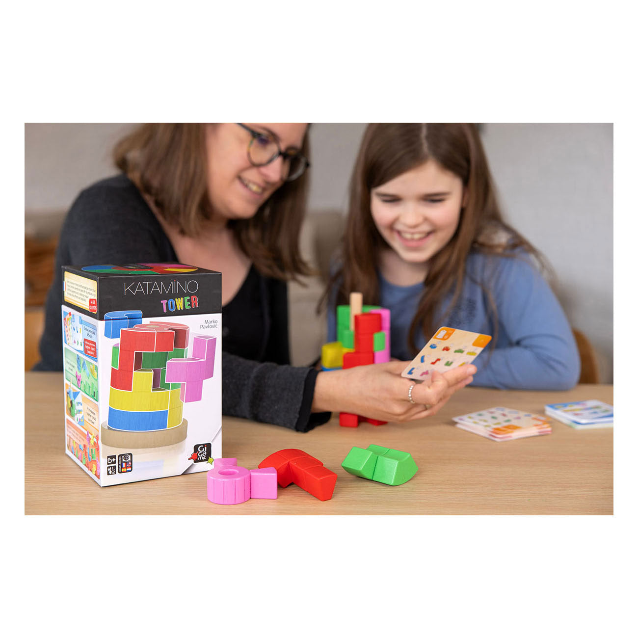 999 Spiele 999 Spiele Katamino Tower – Denksportaufgabe