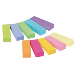 Indexe Post-it 670-10ab, Papier 15 x 50 mm, selbstklebend, sortiert, 500 Stück