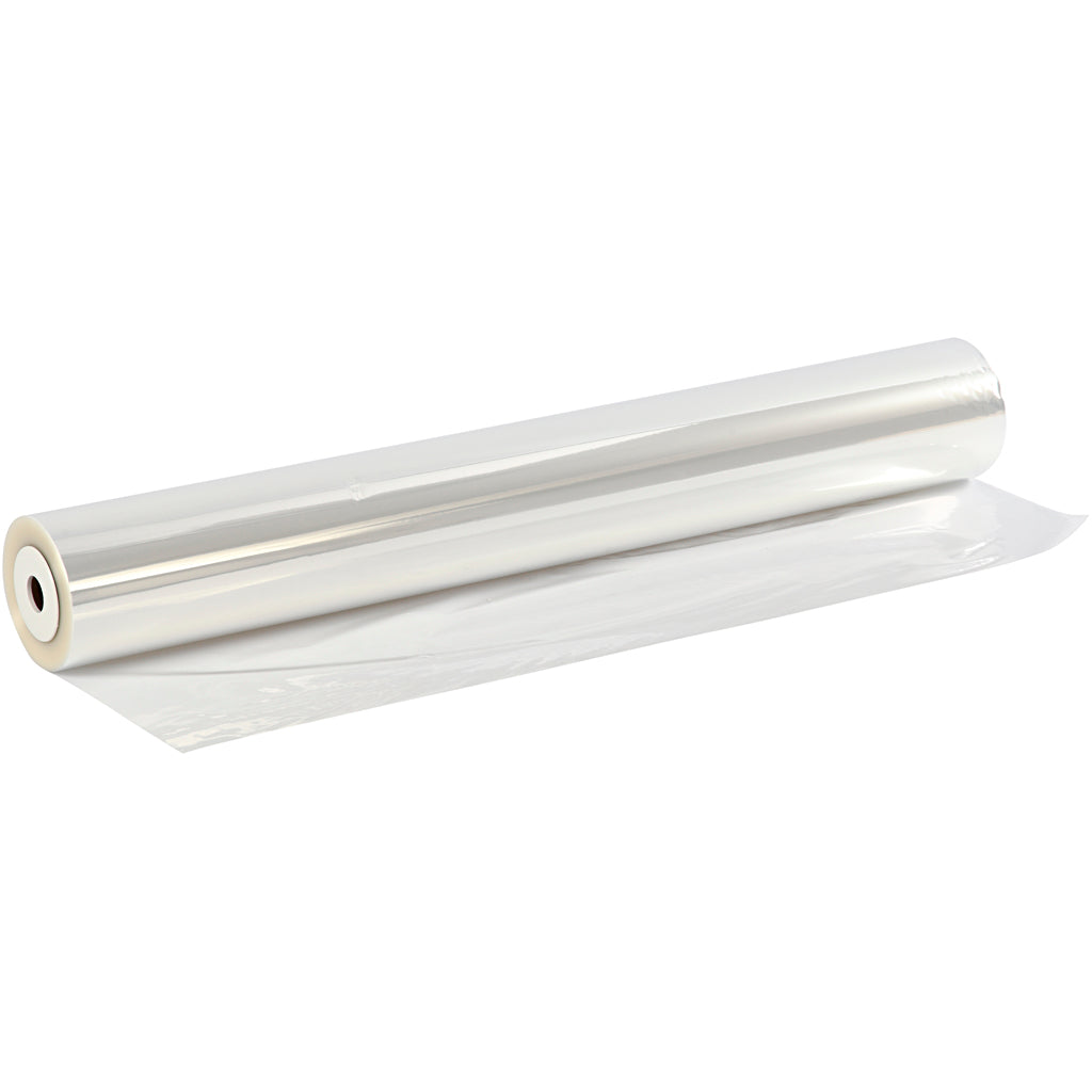 Kreativfirma Cellophan, B: 70 cm, Dikte 25 My, 200 m 1 Roll