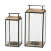 Boltze Home Laternen-Set 2-tlg. h35 und h45cm