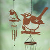 Boltze Home Windspiel Vogel Metall 70cm 2 sortiert