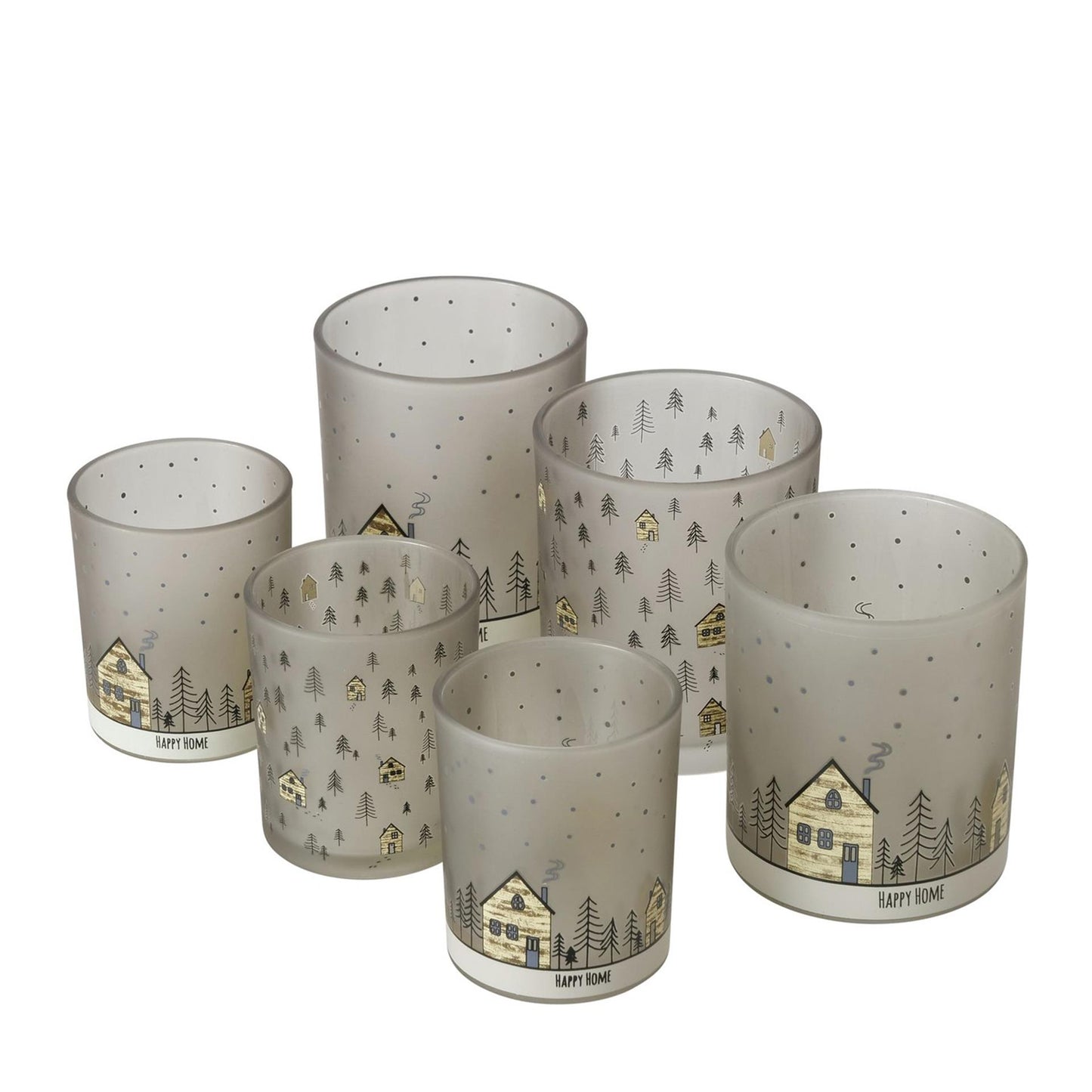 Boltze Home Teelichthalter Homewood 2er Set