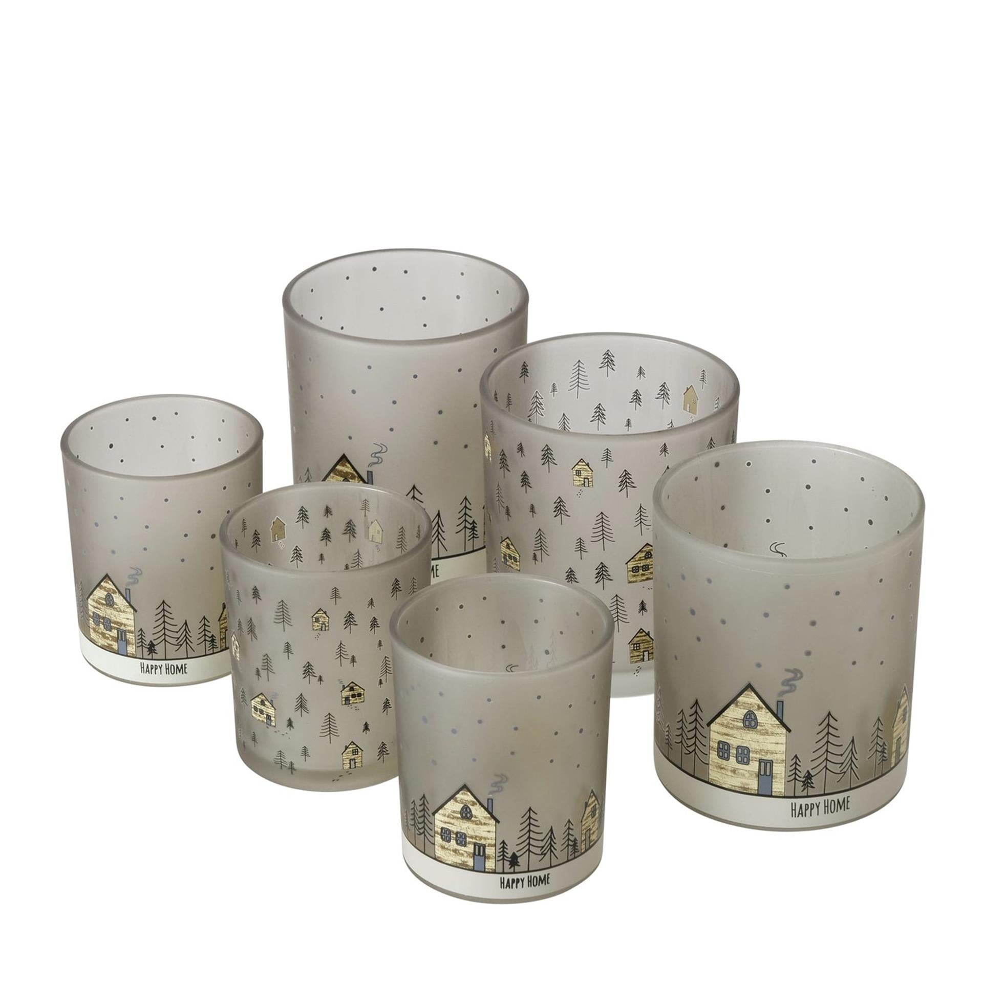 Boltze Home Teelichthalter Homewood 2er Set
