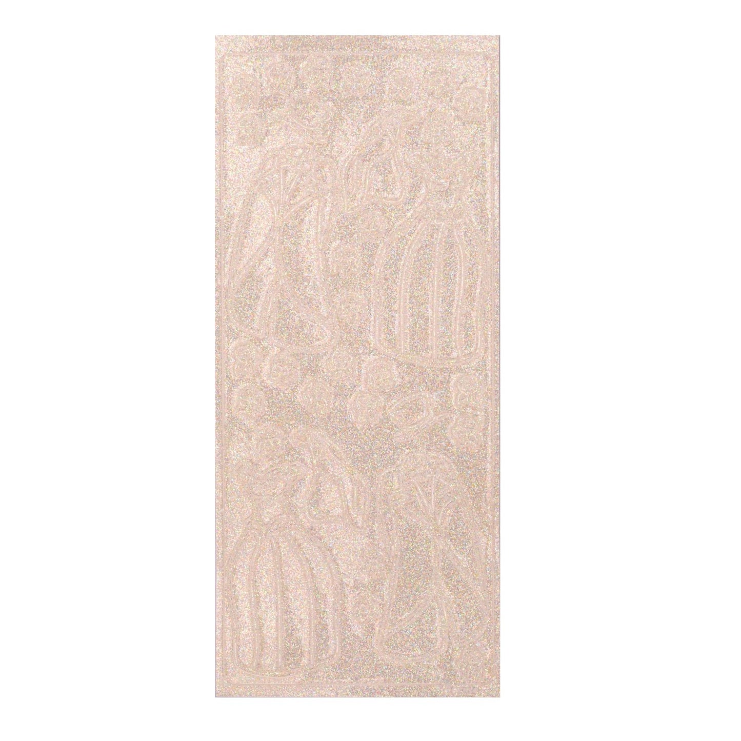 Vaessen creative • Aufkleber 10x23cm 10 Stück Kleidung Iris transparent silber