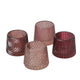 Boltze Home Teelichthalter Sabena Pink H7cm