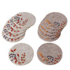 Boltze Home Filzuntersetzer-Set mit Blumen 6-teilig