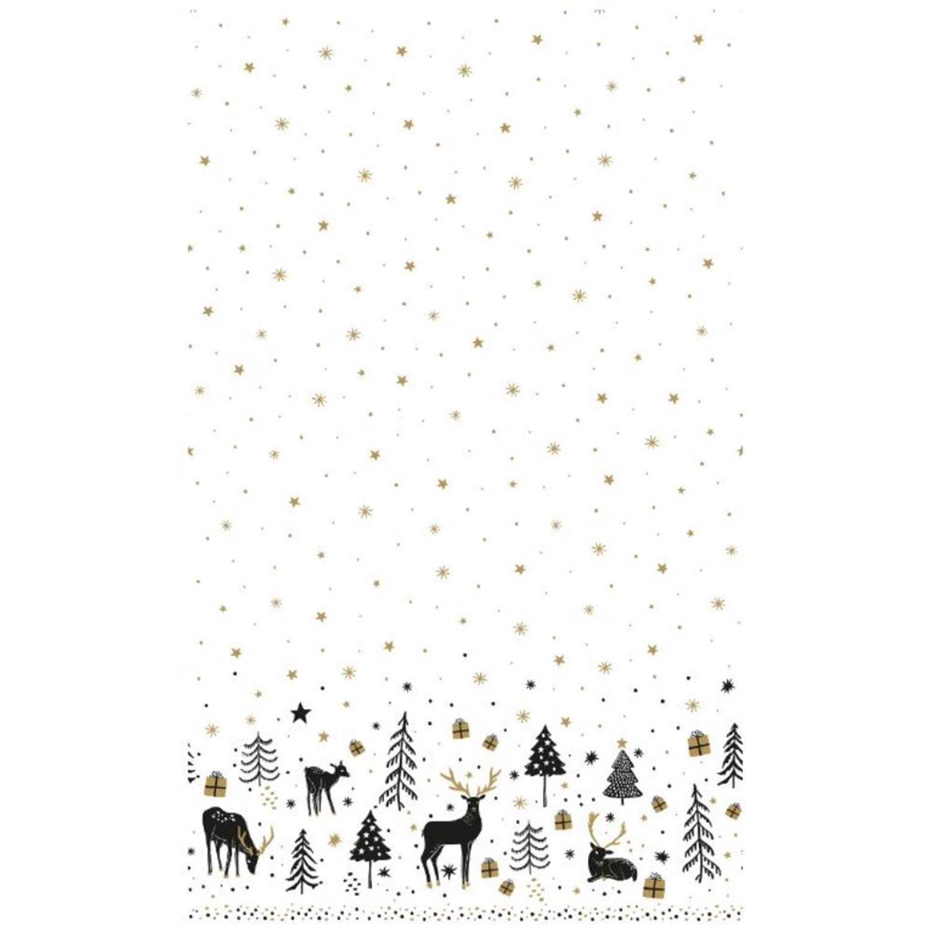 Duni Tischdecke Magic Winter 138x220cm