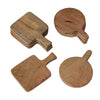 Boltze Home Untersetzer Holz in Schneidebrettform 4 Stk.
