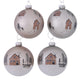 Boltze Home Weihnachtskugel Homewood Glashäuser Durchmesser 8 cm