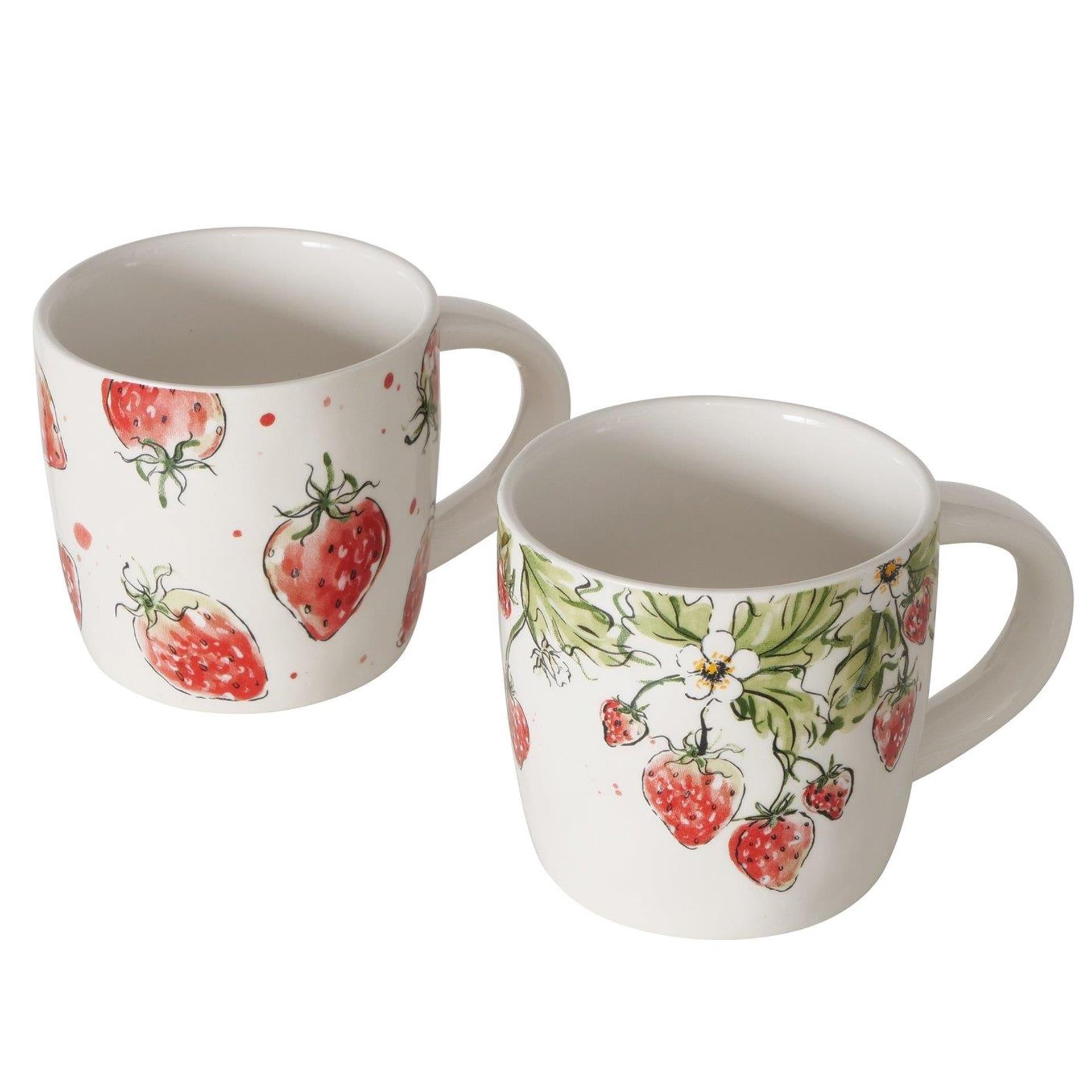 Boltze Home Jumbobecher Erdbeere 450ml