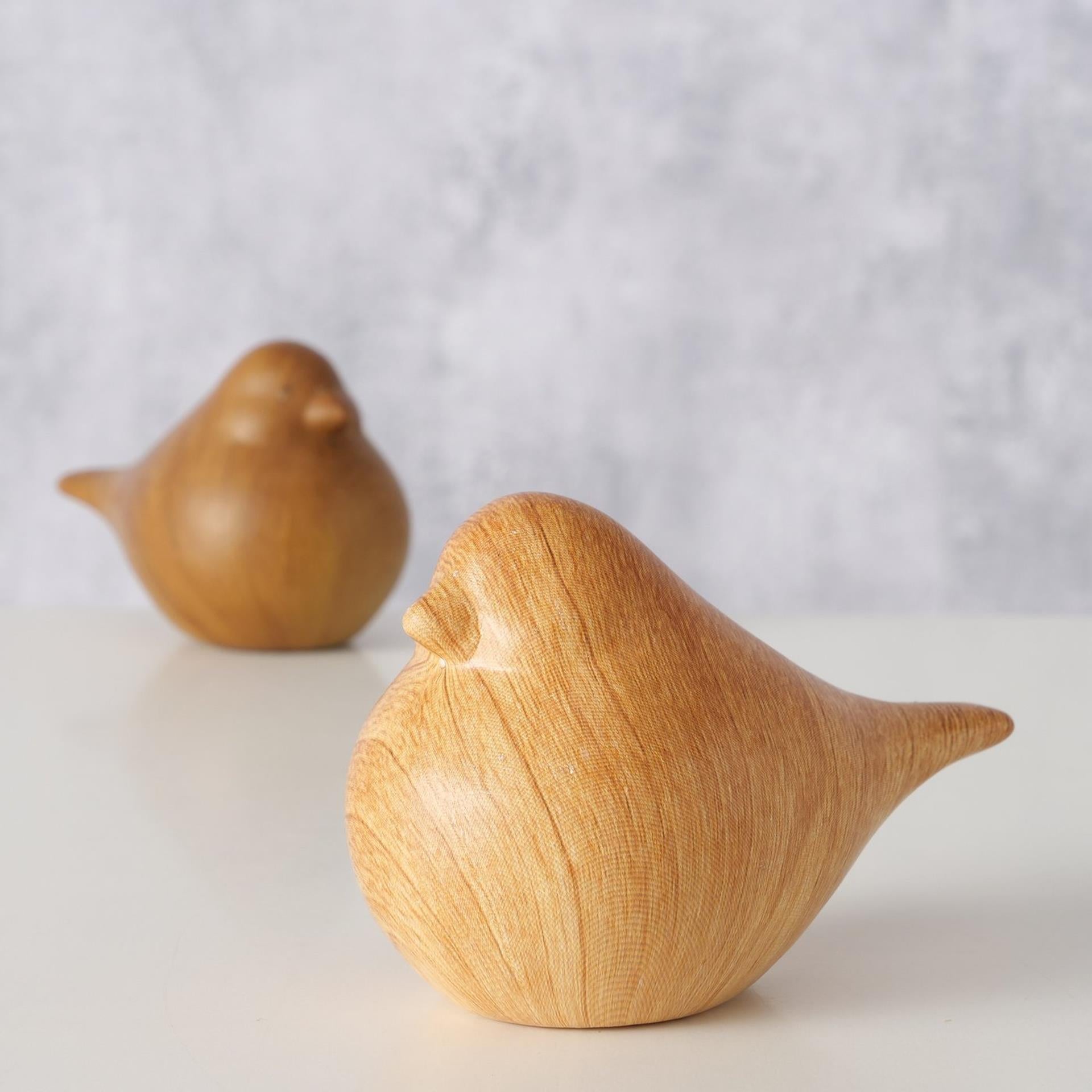 Boltze Wohnskulptur Vogel aus Keramik H6cm