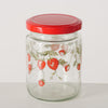 Boltze Home Vorratsglas Erdbeere 240ml Glas