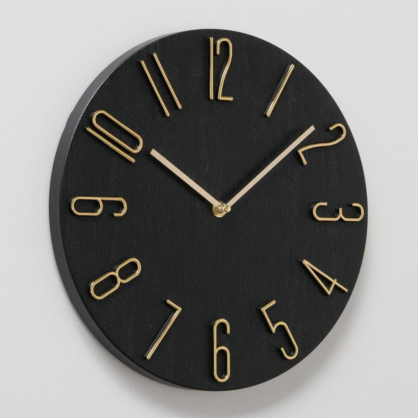Boltze Home Wanduhr analog ø30cm Kunststoff schwarz