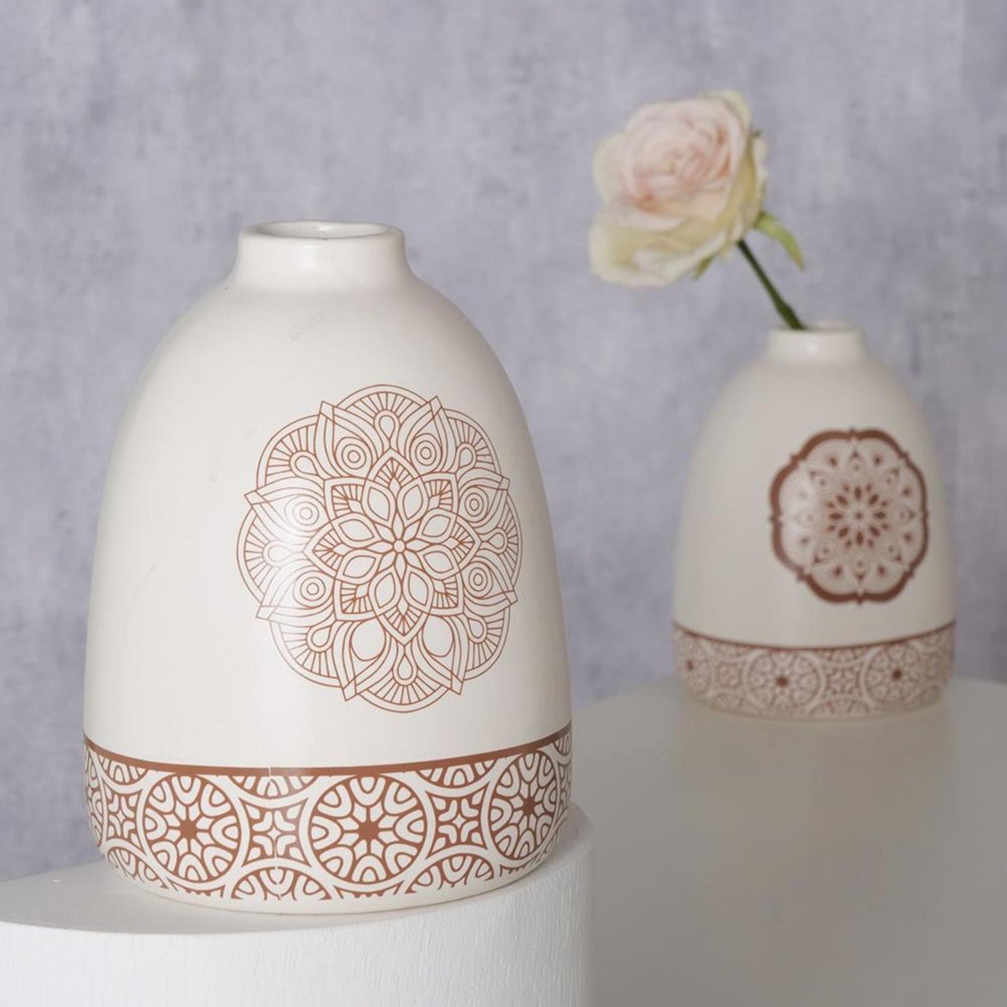 Boltze Home Vase Steingut H16cm Chakra