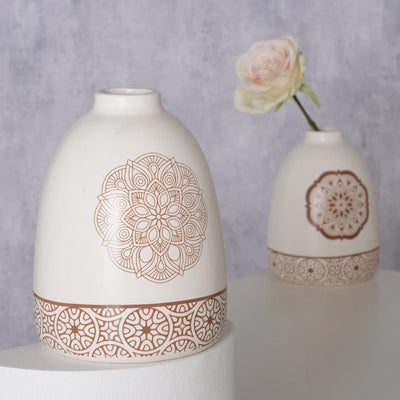 Boltze Home Vase Steingut H16cm Chakra