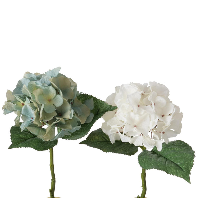 Boltze Home Kunstblume Hortensie 2-fach sortiert