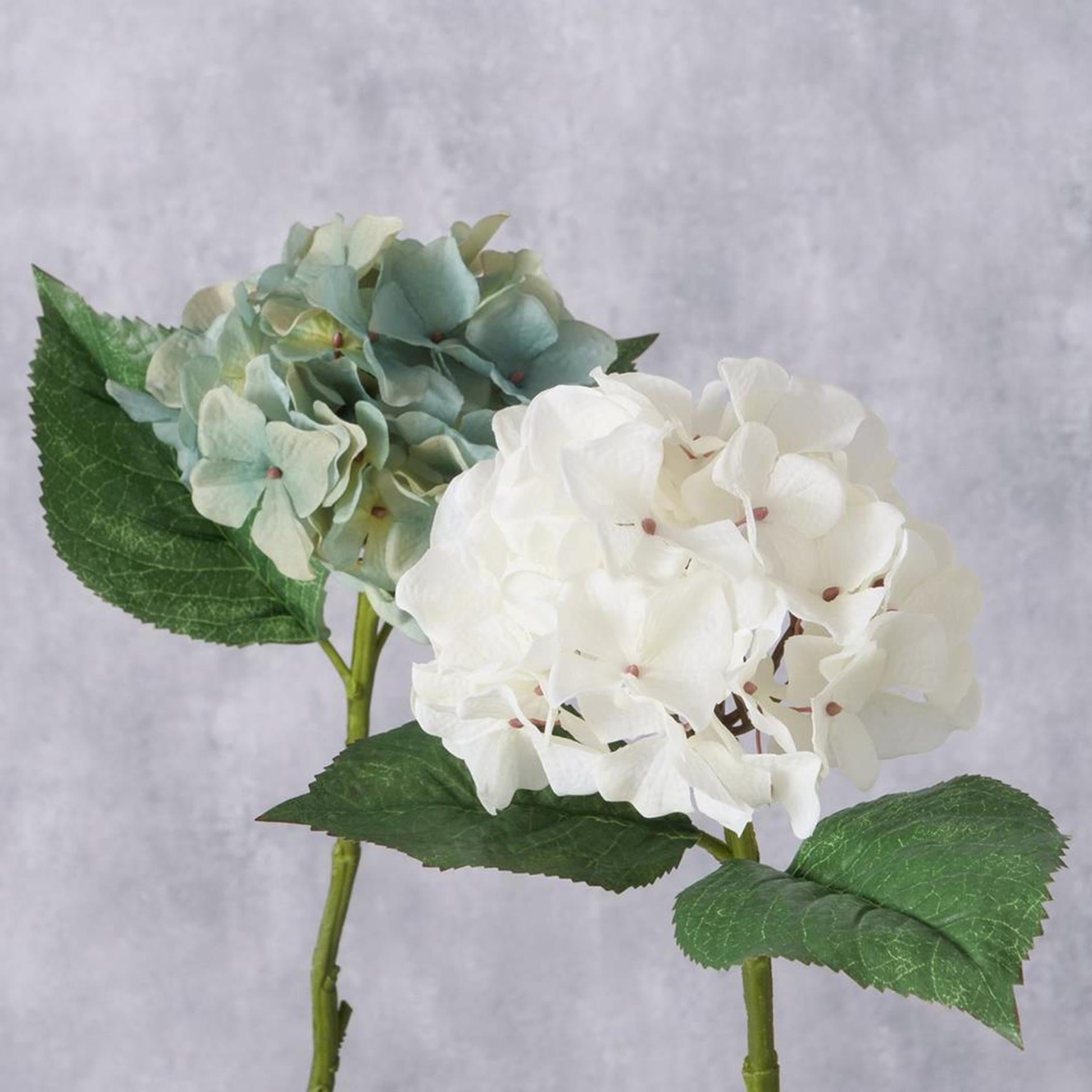 Boltze Home Kunstblume Hortensie 2-fach sortiert