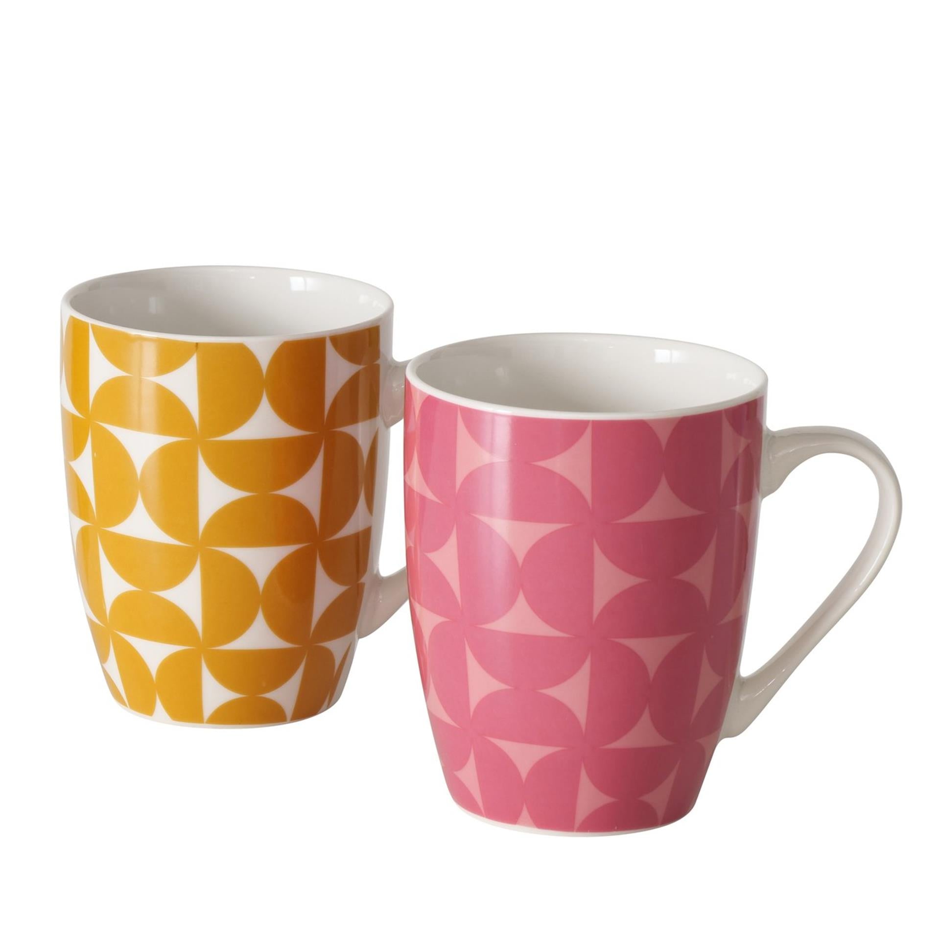 Boltze Home Tasse 350 ml Porzellan Retro