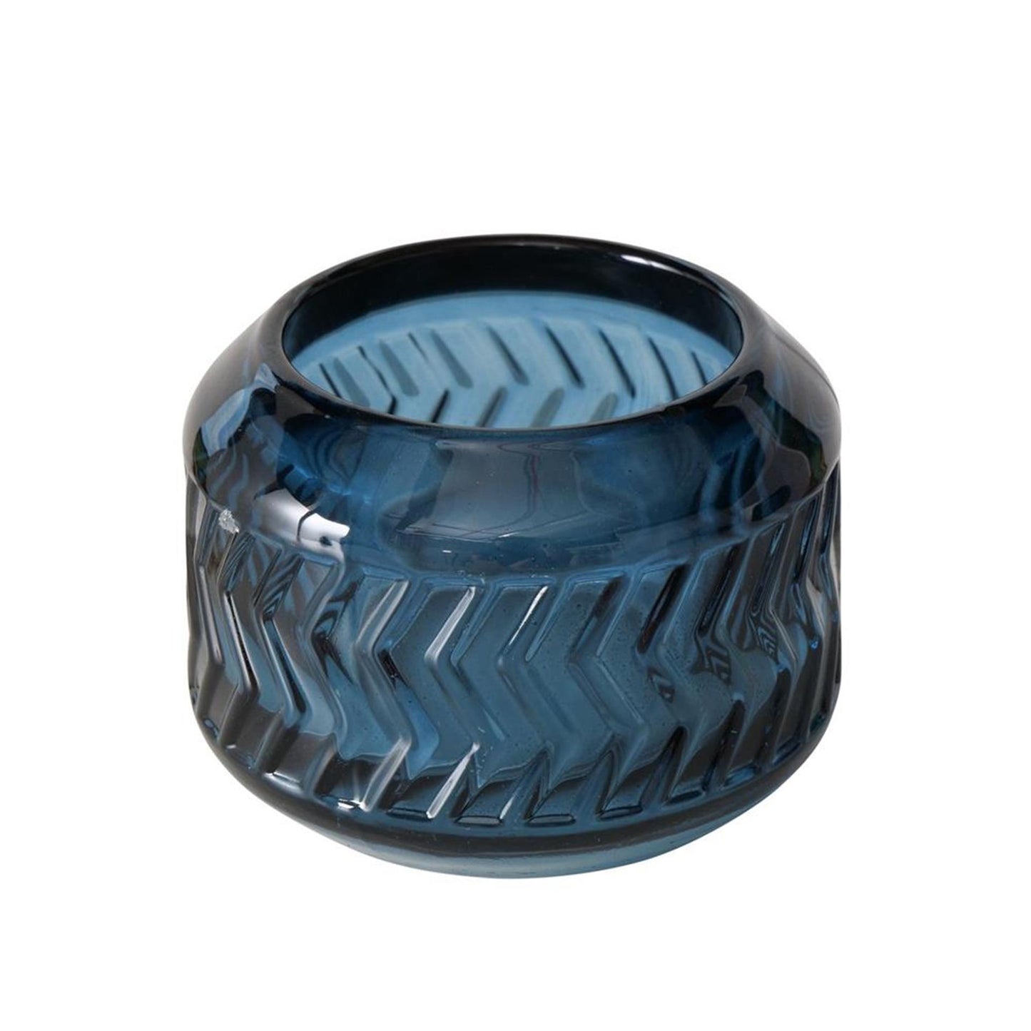 Boltze Home Teelichthalter Blau H6cm 3 Sortiert